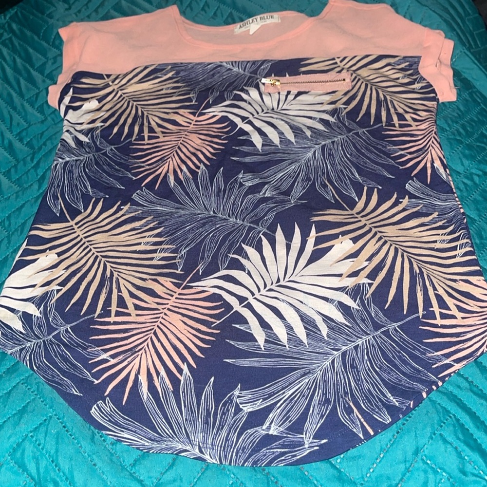 Women Ashley Blue top